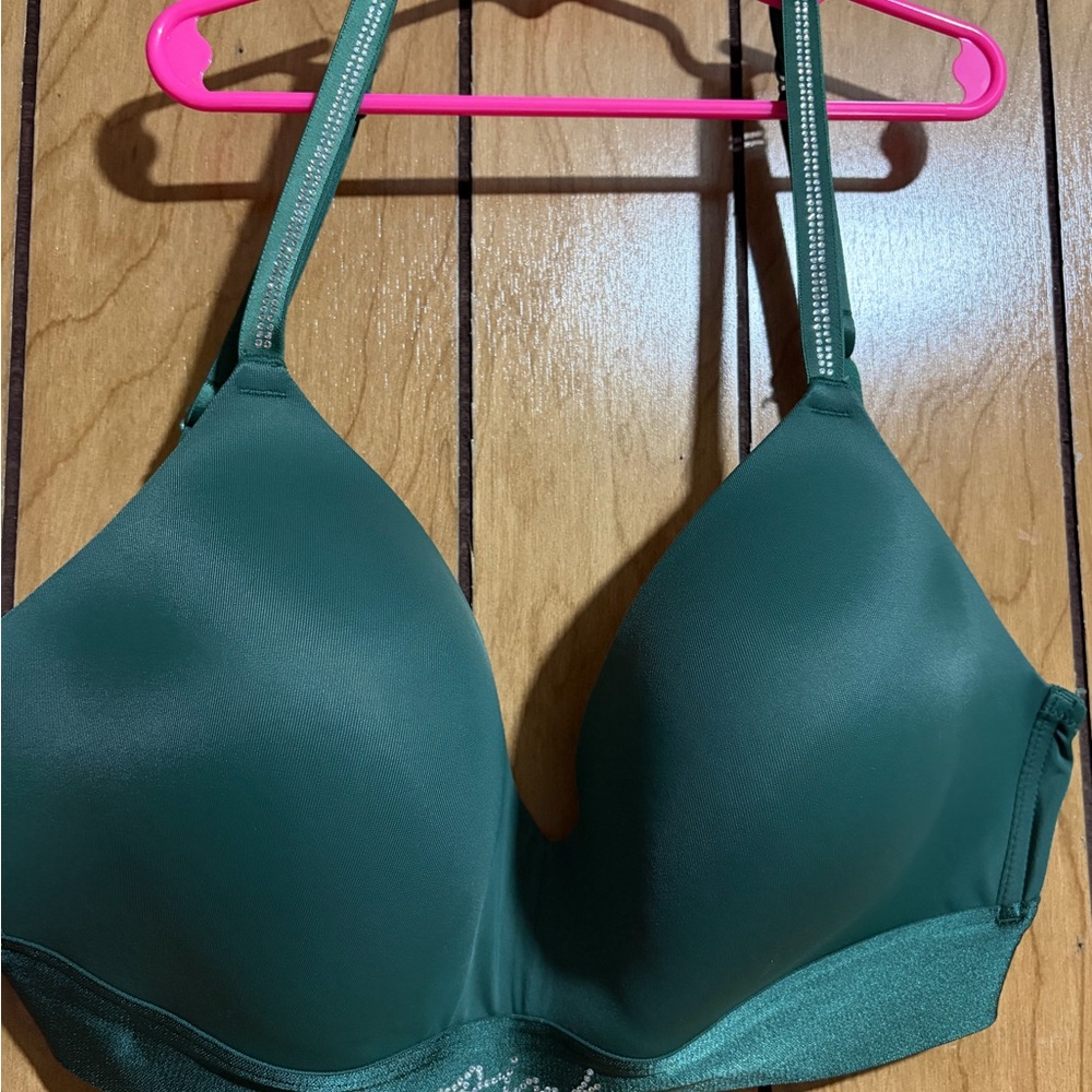 PINK Victoria's Secret Teal Bra